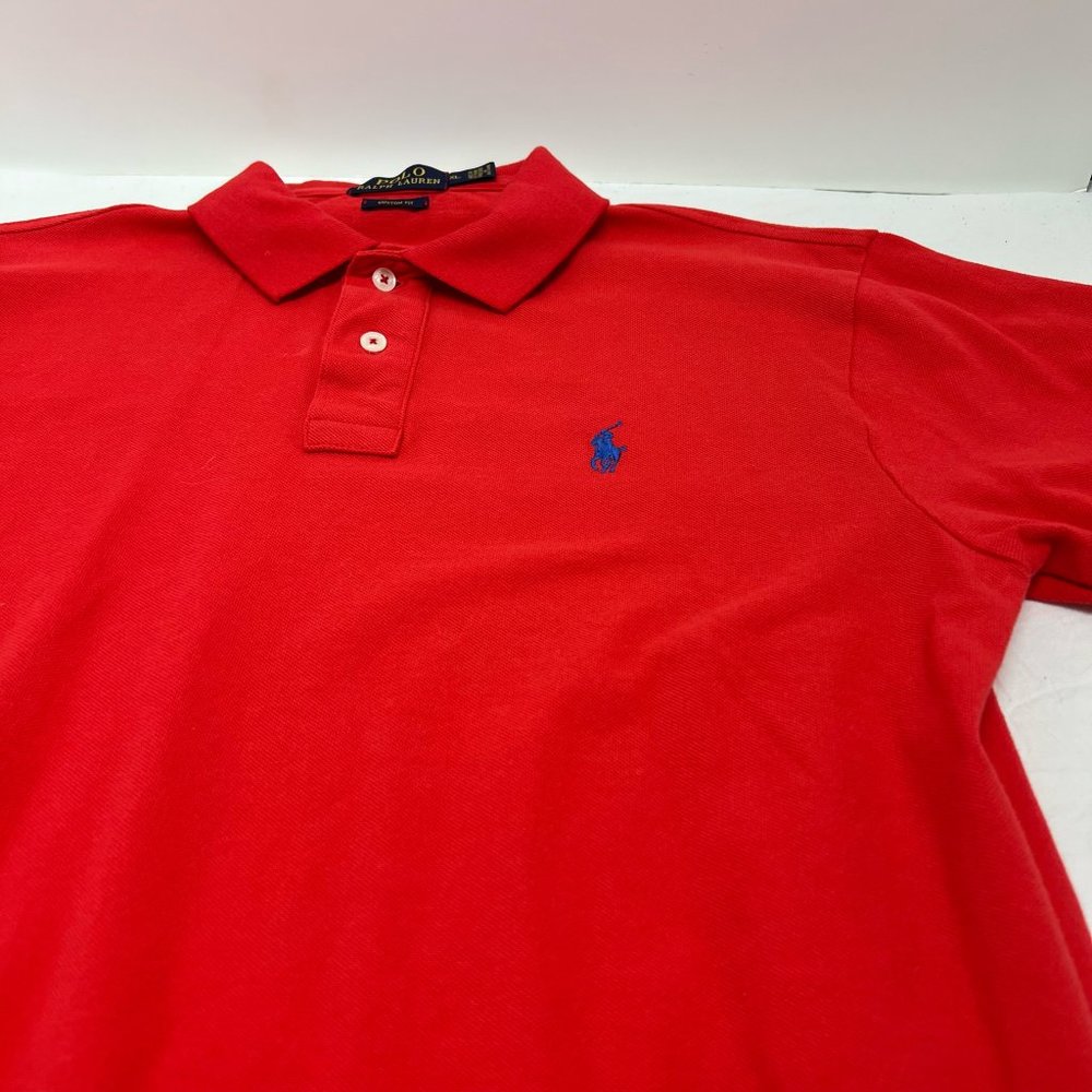 LIKE NEW Men's Polo Shirt by Ralph Lauren LARGE